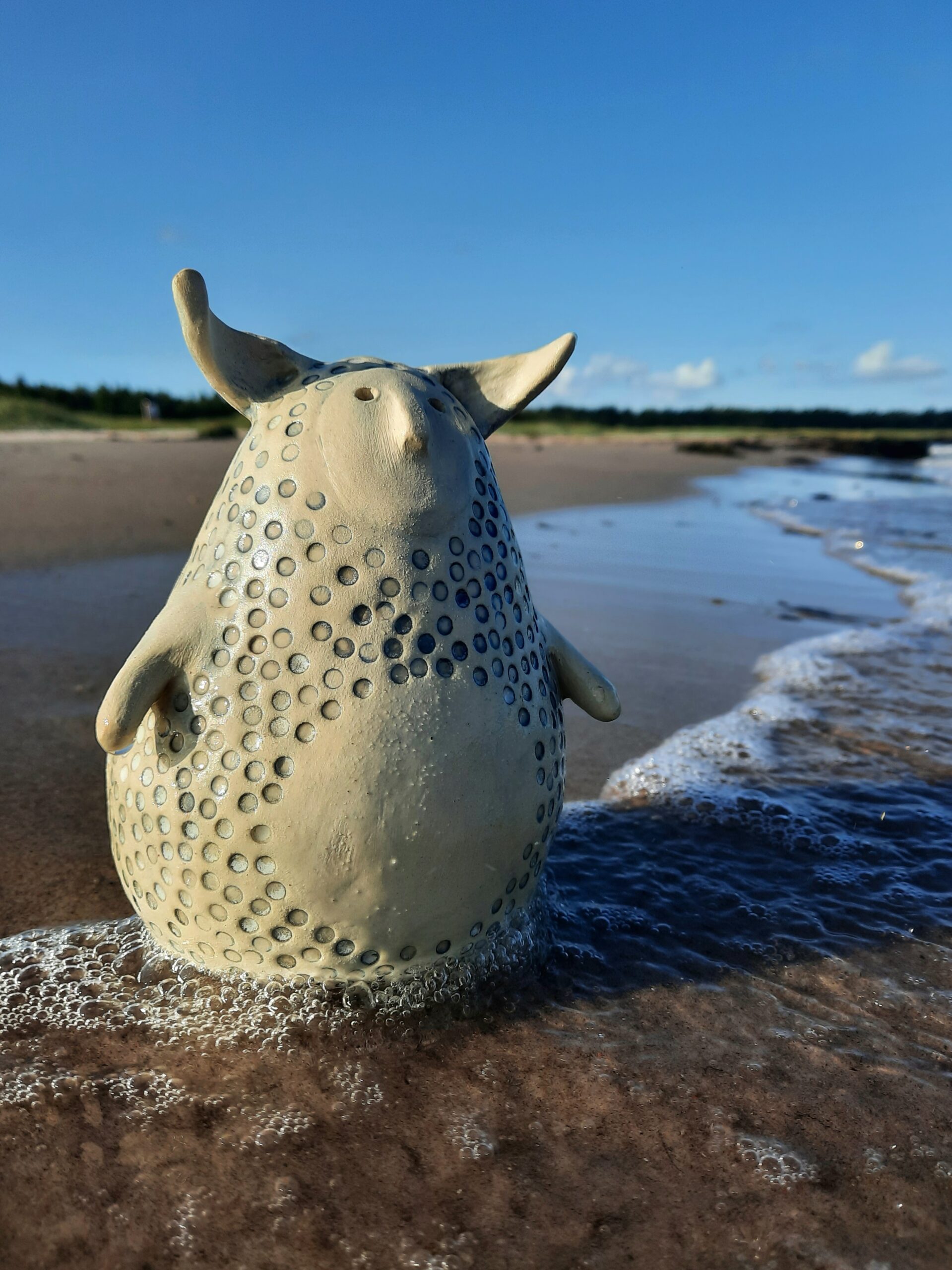 JASS – one-of-a-kind ceramic figure handmade in Hiiumaa